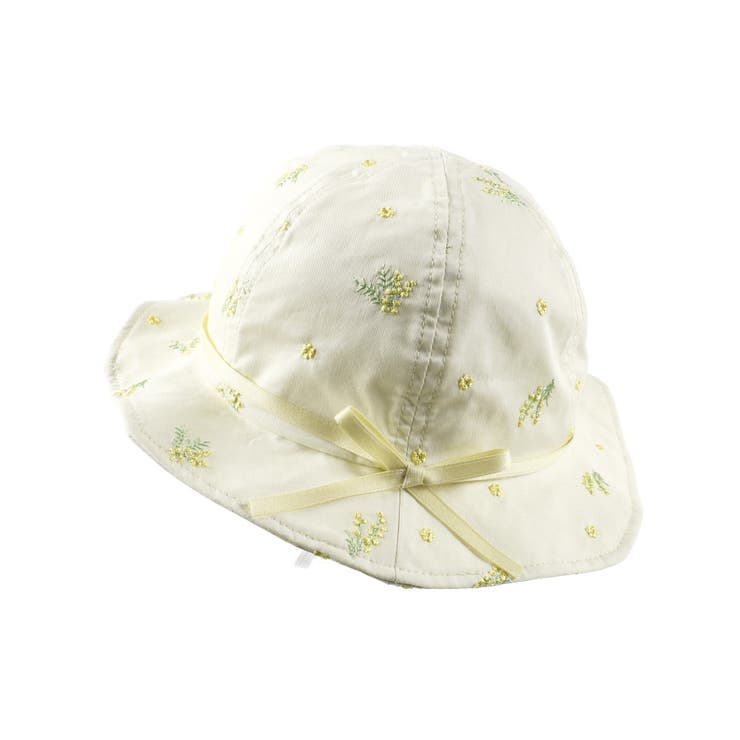 【ベビー】総柄刺しゅうハット | ブランシェス | 詳細画像2 