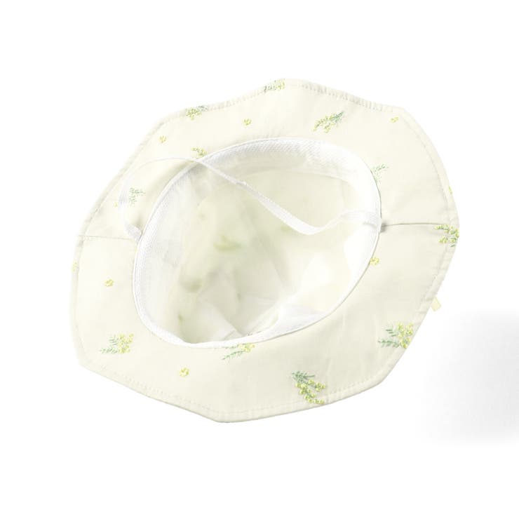 【ベビー】総柄刺しゅうハット | ブランシェス | 詳細画像4 