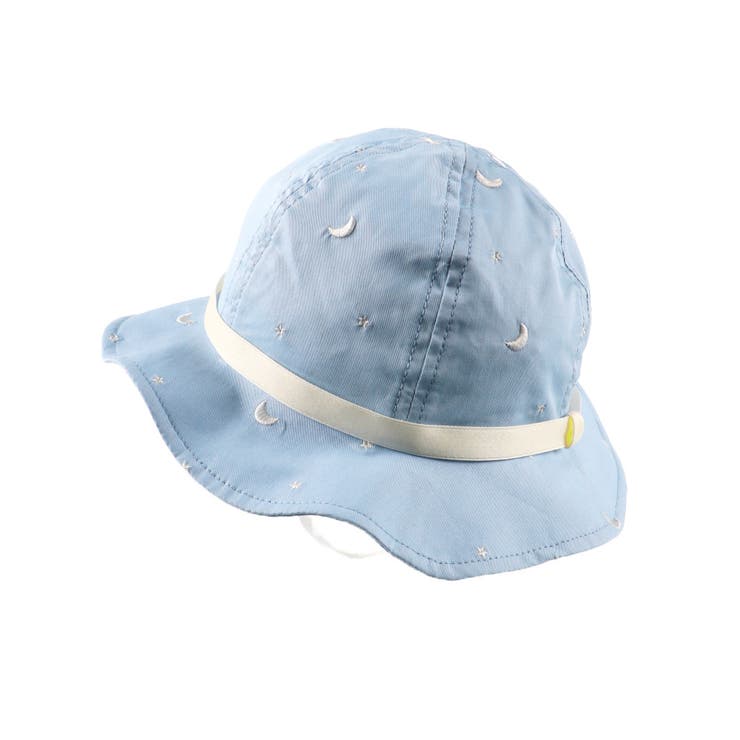 サックス | 【ベビー】総柄刺しゅうハット | ブランシェス