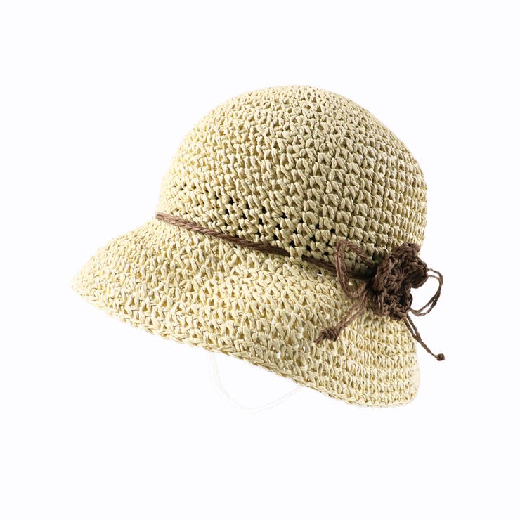 【ベビー】花モチーフ付ペーパーハット | ブランシェス | 詳細画像1 