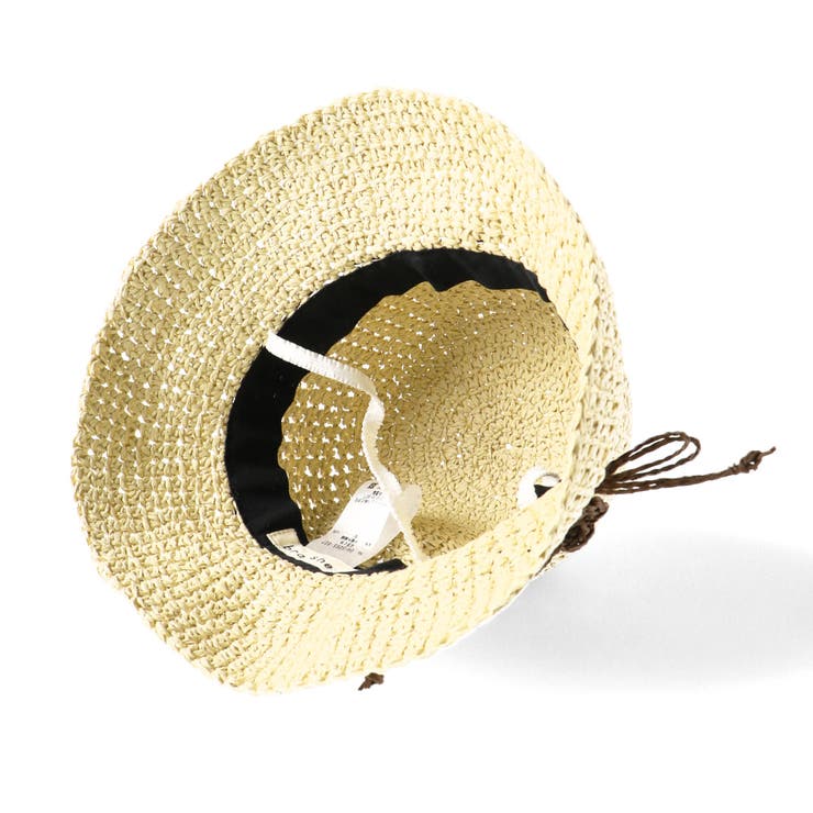 【ベビー】花モチーフ付ペーパーハット | ブランシェス | 詳細画像4 