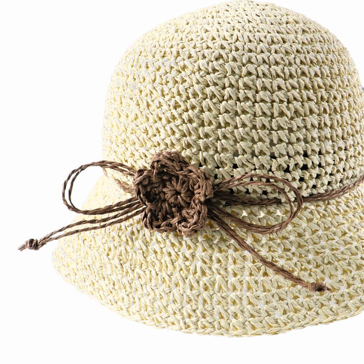 【ベビー】花モチーフ付ペーパーハット | ブランシェス | 詳細画像5 