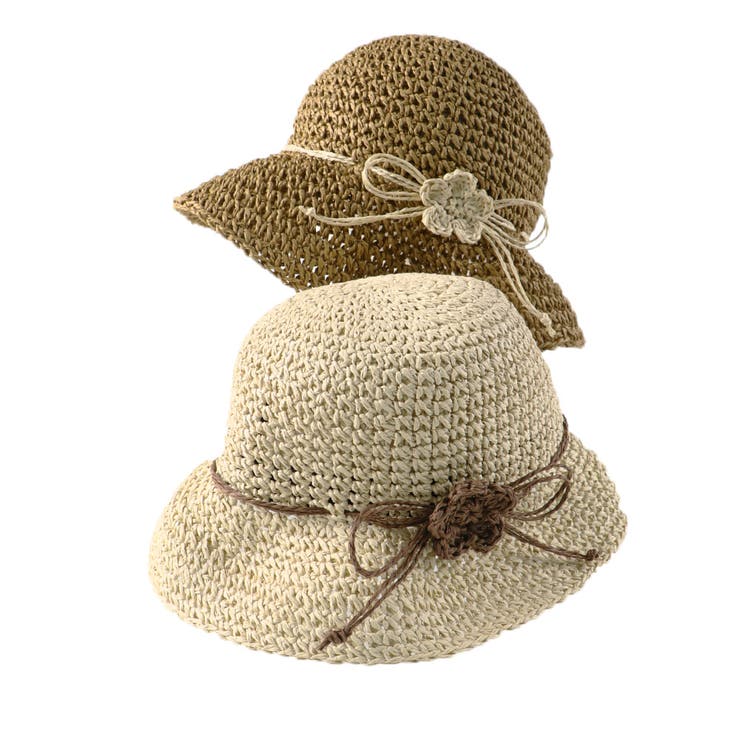 【ベビー】花モチーフ付ペーパーハット | ブランシェス | 詳細画像8 