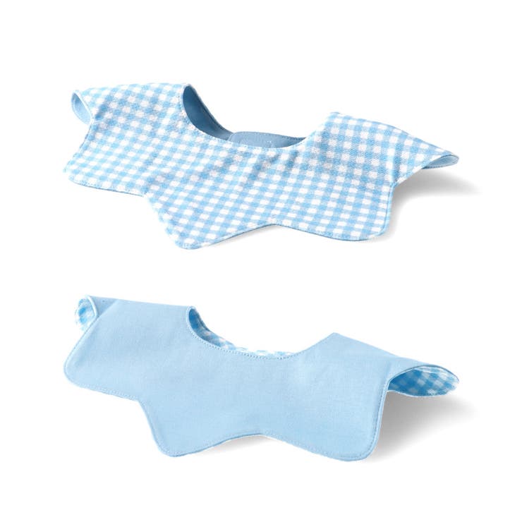 【ベビー/リバーシブル】ギザギザギンガムチェックスタイ | ブランシェス | 詳細画像2 