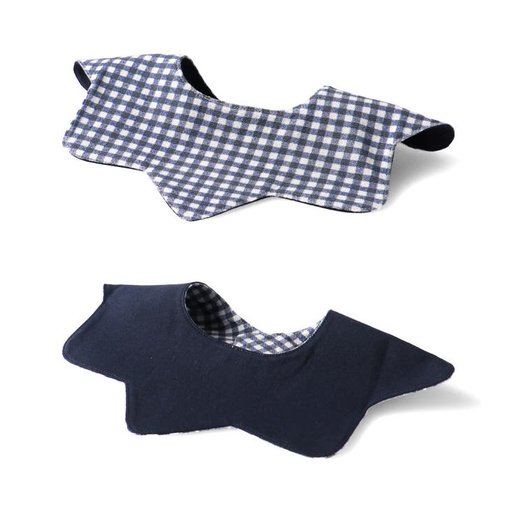 【ベビー/リバーシブル】ギザギザギンガムチェックスタイ | ブランシェス | 詳細画像5 