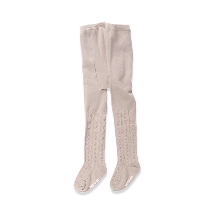 【ベビー】ケーブル柄タイツ | ブランシェス | 詳細画像1 