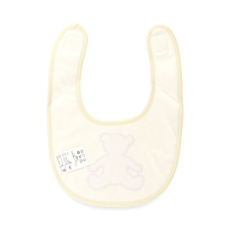 【ベビー】くま異素材MIXスタイ | ブランシェス | 詳細画像3 