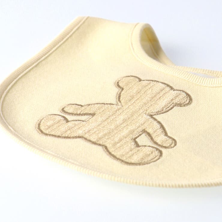 【ベビー】くま異素材MIXスタイ | ブランシェス | 詳細画像5 