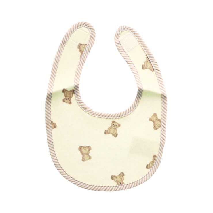 くま総柄スタイ | ブランシェス | 詳細画像3 