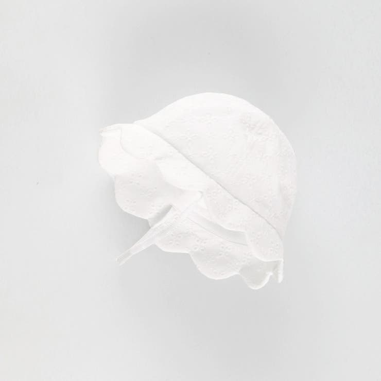【ベビー】カットワークレースハット | ブランシェス | 詳細画像5 