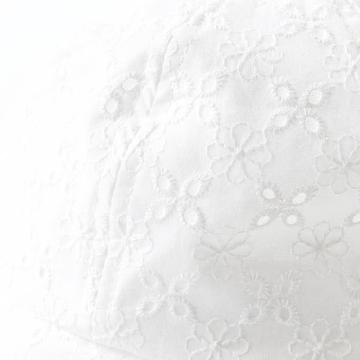 【ベビー】カットワークレースハット | ブランシェス | 詳細画像8 