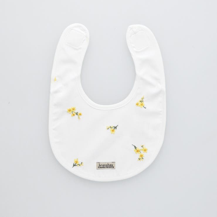 【おそろい】花刺しゅうスタイ/ベビー/ベビー小物/小花柄/ペア/リンクコーデ	 | ブランシェス | 詳細画像4 