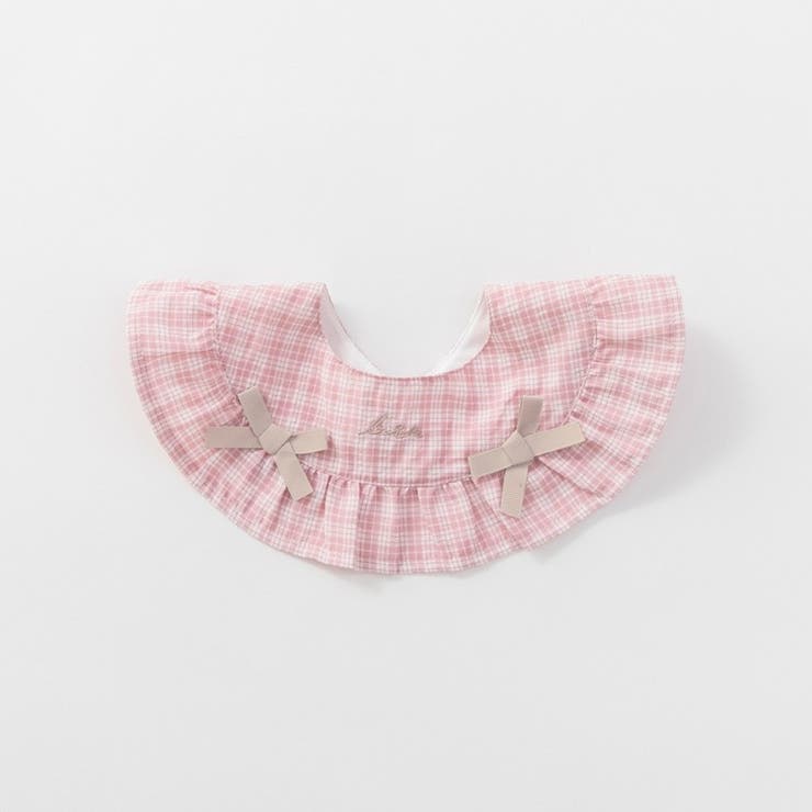 ピンク | リボン付きスタイ | ブランシェス