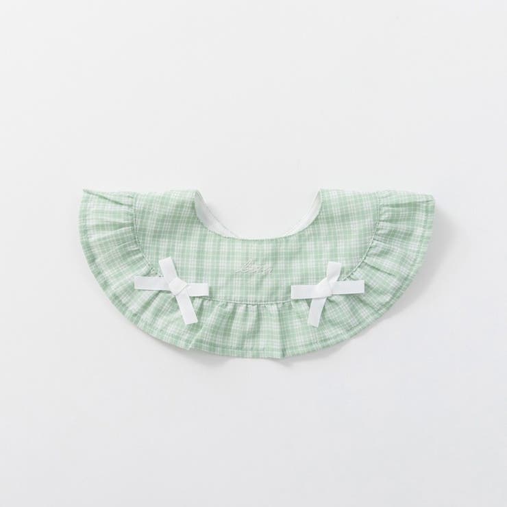 ライトグリーン | リボン付きスタイ | ブランシェス