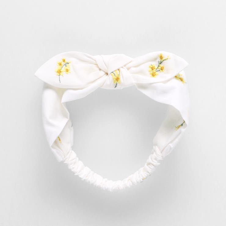 【おそろい】花刺しゅうヘアバンド ベビー ベビー小物 | ブランシェス | 詳細画像2 