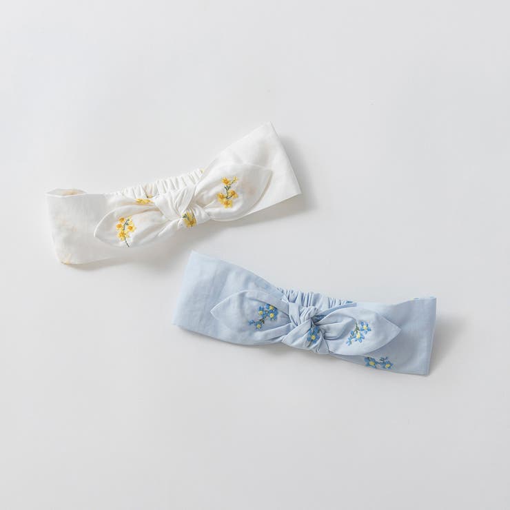 【おそろい】花刺しゅうヘアバンド ベビー ベビー小物 | ブランシェス | 詳細画像4 