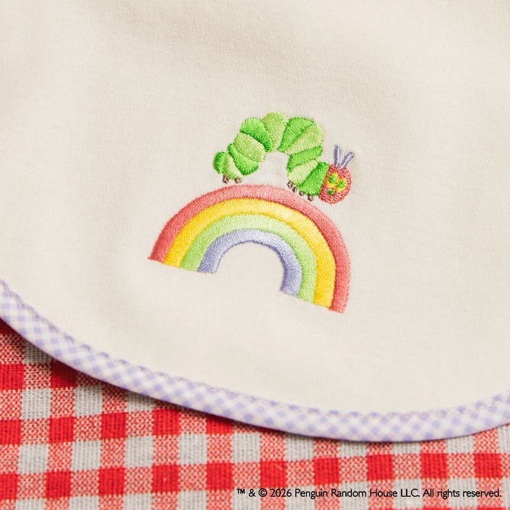 【絵本コラボ/はらぺこあおむし】虹のワンポイント刺繍スタイ | ブランシェス | 詳細画像3 
