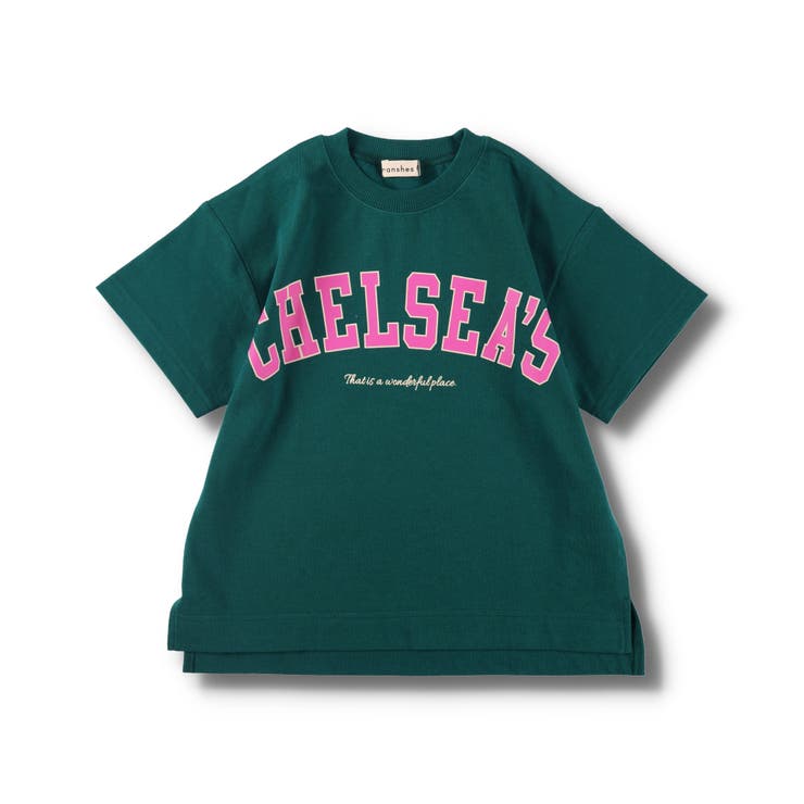 カレッジロゴ】チェルシーズ半袖Tシャツ 子供服 キッズ[品番