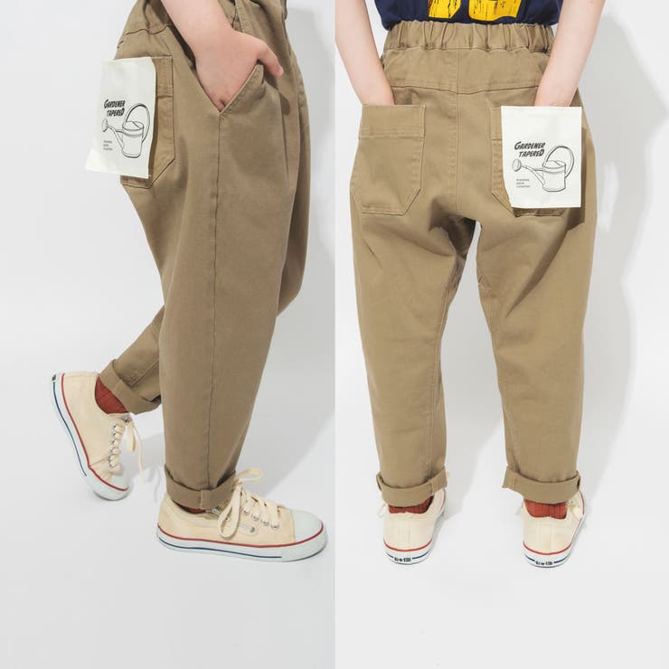 ガーデナーテーパードパンツ 子供服  キッズ[品番：BRSK0002842]｜BRANSHES（ブランシェス）のキッズファッション通販｜SHOPLIST（ショップリスト）