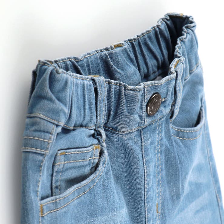 【プレミアムストレッチ】デニムロングパンツ 子供服 キッズ | ブランシェス | 詳細画像4 