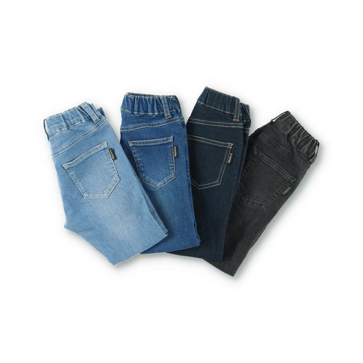 【プレミアムストレッチ】デニムロングパンツ 子供服 キッズ | ブランシェス | 詳細画像46 