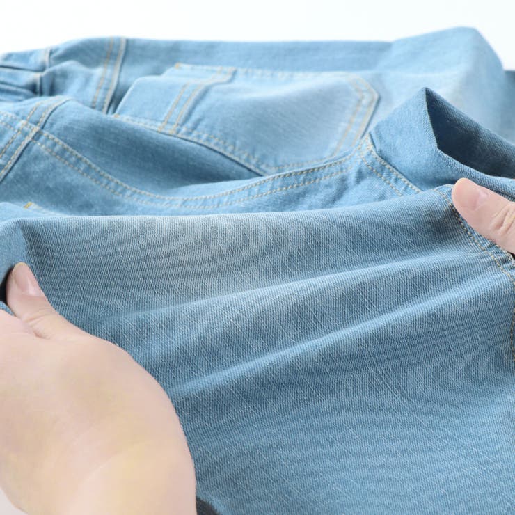 ガーデナーテーパードデニムパンツ 子供服 キッズ | ブランシェス | 詳細画像11 