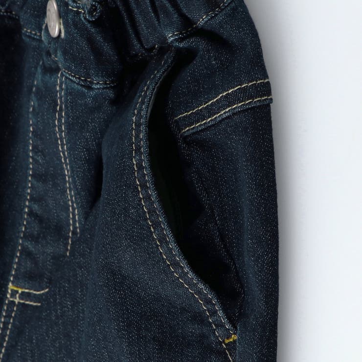 ガーデナーテーパードデニムパンツ 子供服 キッズ | ブランシェス | 詳細画像21 