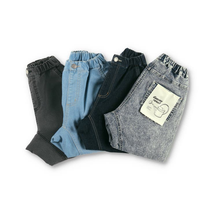 ガーデナーテーパードデニムパンツ 子供服 キッズ | ブランシェス | 詳細画像25 