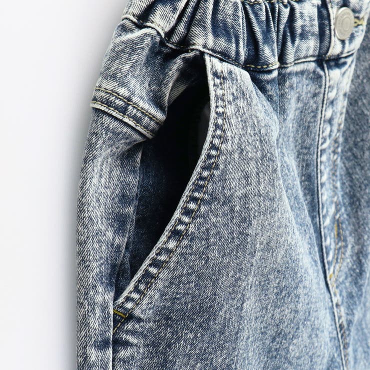 ガーデナーテーパードデニムパンツ 子供服 キッズ | ブランシェス | 詳細画像48 