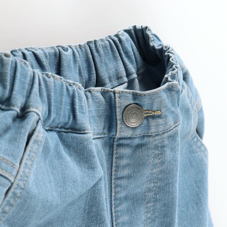 ガーデナーテーパードデニムパンツ 子供服 キッズ | ブランシェス | 詳細画像6 