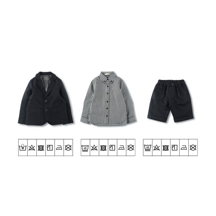 特典付き】キメ服3点セット（BOYS ネイビーハーフパンツ） 子供服