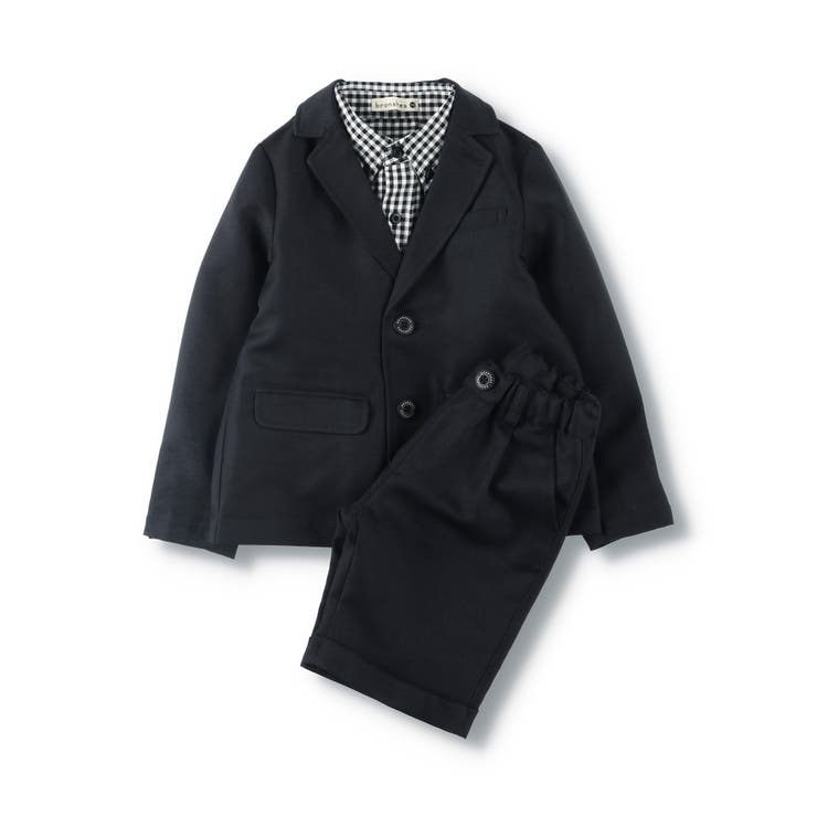 【特典付き】キメ服3点セット（BOYS ネイビーハーフパンツ） 子供服 キッズ | ブランシェス | 詳細画像2 