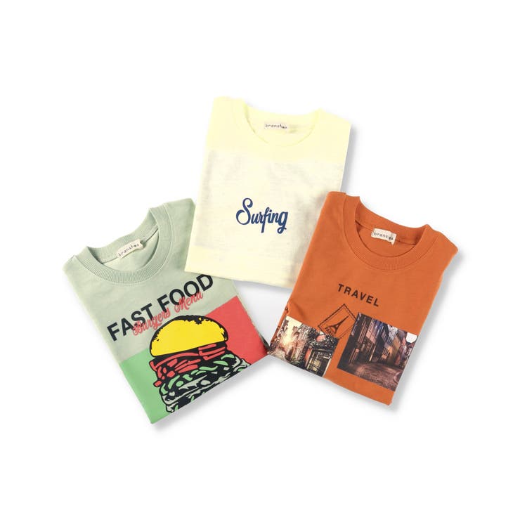 【bコレ】グラフィック半袖Tシャツ 子供服 キッズ | ブランシェス | 詳細画像77 