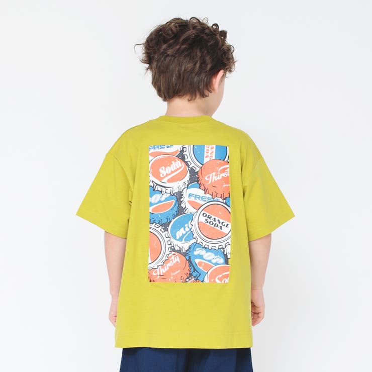 カラシ | 【bコレ】グラフィック半袖Tシャツ 子供服 キッズ | ブランシェス