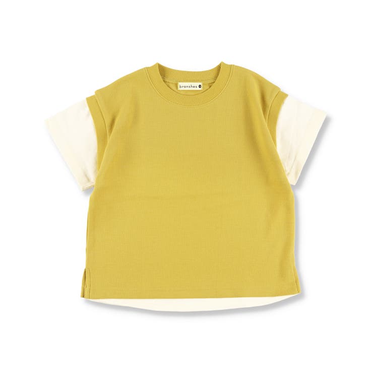 重ね着風鹿の子半袖Tシャツ 子供服 キッズ | ブランシェス | 詳細画像12 