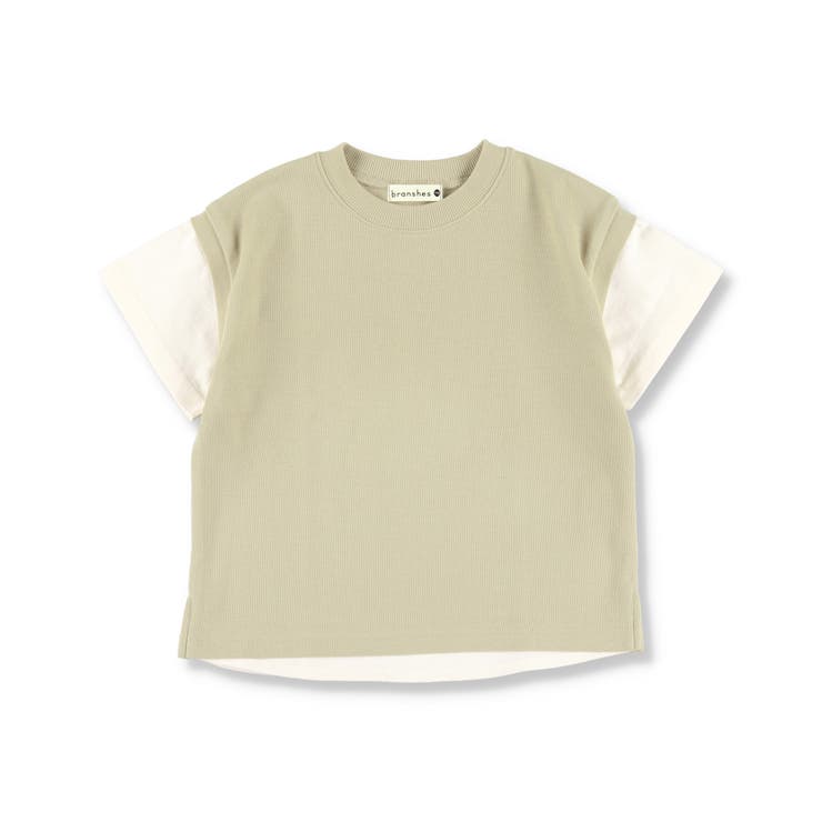 重ね着風鹿の子半袖Tシャツ 子供服 キッズ | ブランシェス | 詳細画像2 