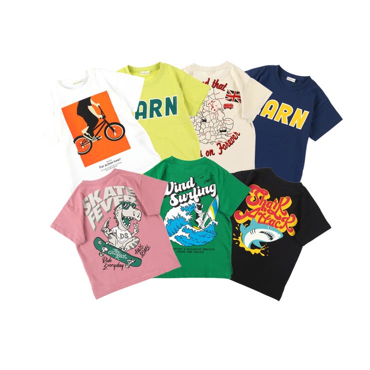 グラフィック半袖Tシャツ 子供服 キッズ | ブランシェス | 詳細画像7 