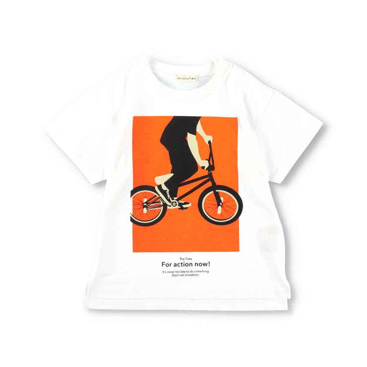 オフホワイト | グラフィック半袖Tシャツ 子供服 キッズ | ブランシェス