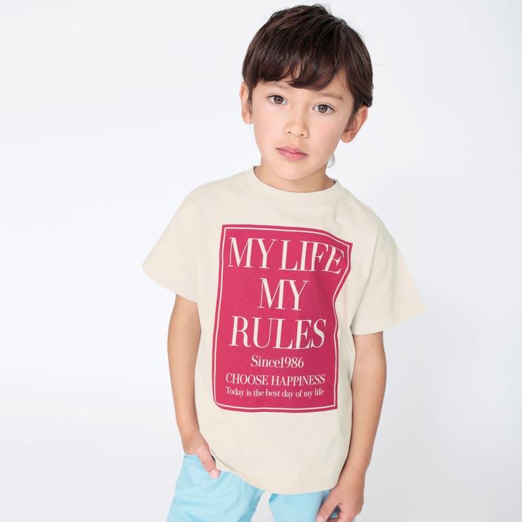 bコレ / 綿100％】グラフィック半袖Tシャツ 子供服 キッズ[品番