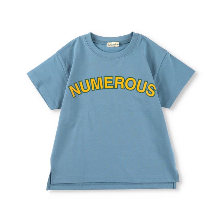 サックス | 【bコレ / 綿100％】グラフィック半袖Tシャツ 子供服 キッズ | ブランシェス