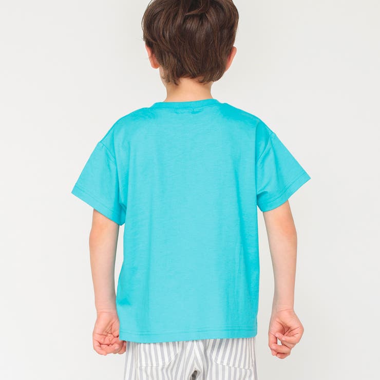 【接触冷感アイスT】ワンポイント刺繍半袖Tシャツ 子供服 キッズ | ブランシェス | 詳細画像14 
