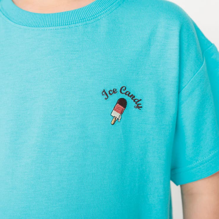 【接触冷感アイスT】ワンポイント刺繍半袖Tシャツ 子供服 キッズ | ブランシェス | 詳細画像16 