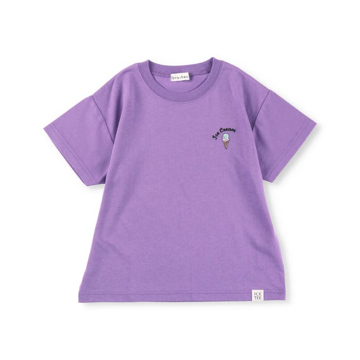 【接触冷感アイスT】ワンポイント刺繍半袖Tシャツ 子供服 キッズ | ブランシェス | 詳細画像2 