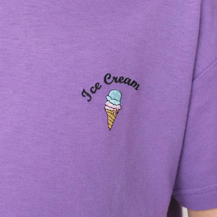 【接触冷感アイスT】ワンポイント刺繍半袖Tシャツ 子供服 キッズ | ブランシェス | 詳細画像6 