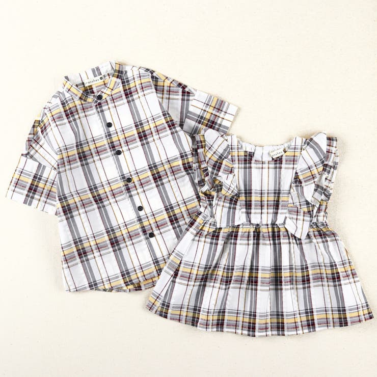 BeBe 110 ネルシャツ 小学生 べべ