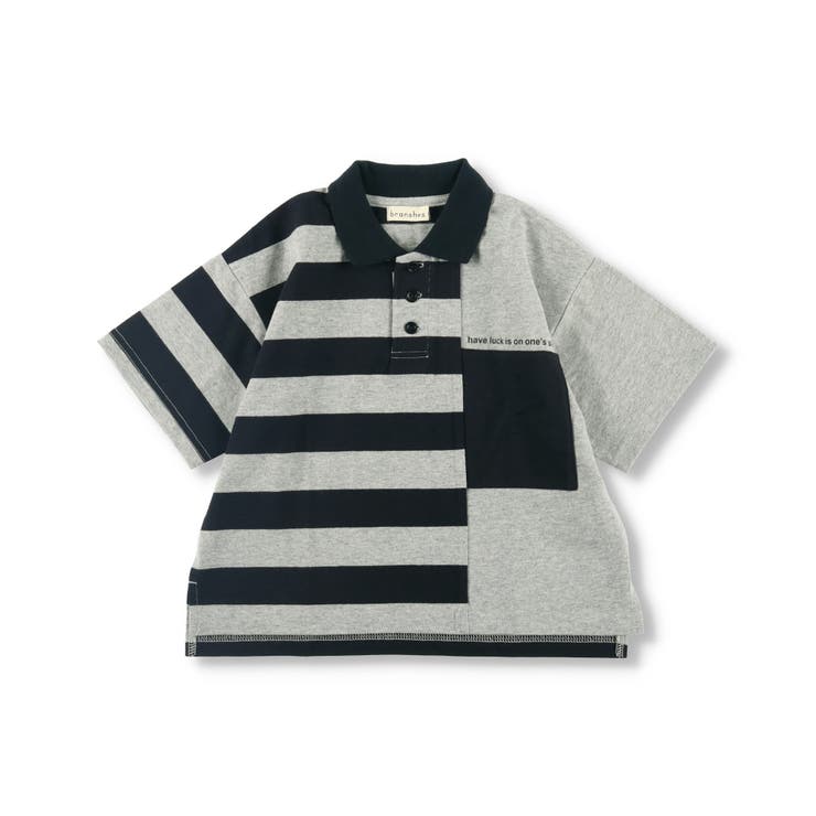 【ロイヤルコットン100％】ボーダー半袖ポロシャツ 子供服 キッズ | ブランシェス | 詳細画像11 