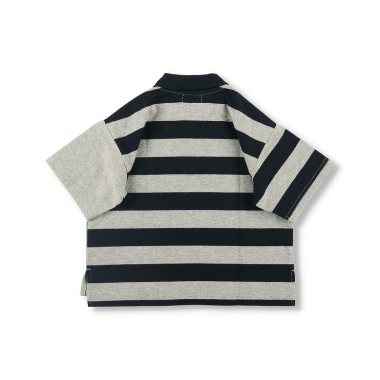 【ロイヤルコットン100％】ボーダー半袖ポロシャツ 子供服 キッズ | ブランシェス | 詳細画像18 