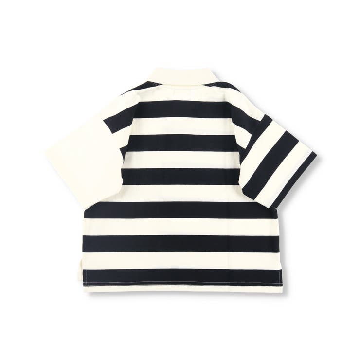 【ロイヤルコットン100％】ボーダー半袖ポロシャツ 子供服 キッズ | ブランシェス | 詳細画像9 