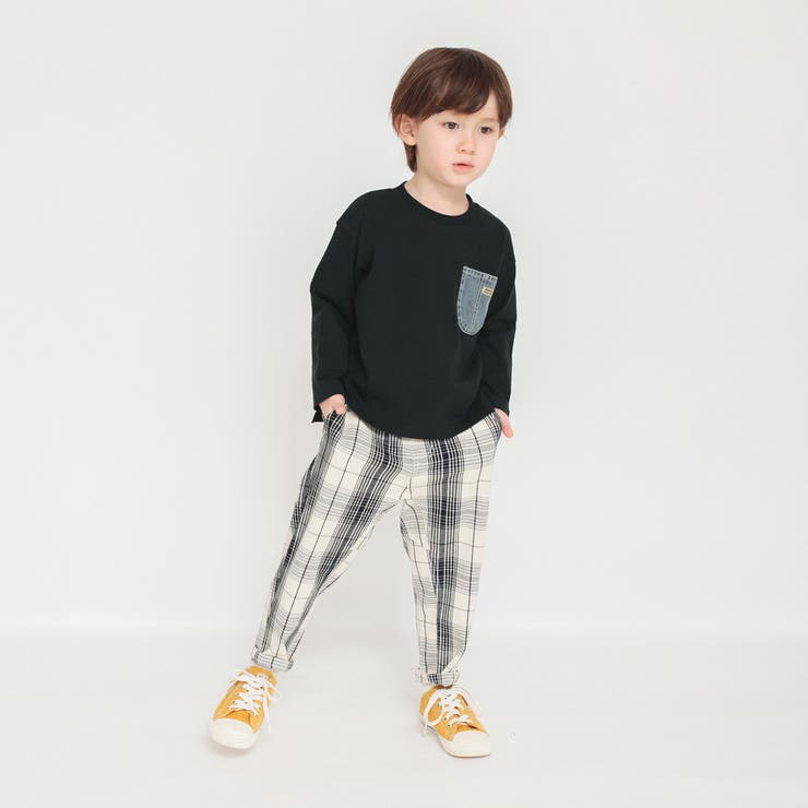 【デニムポケット】長袖Tシャツ ロンT | ブランシェス | 詳細画像30 