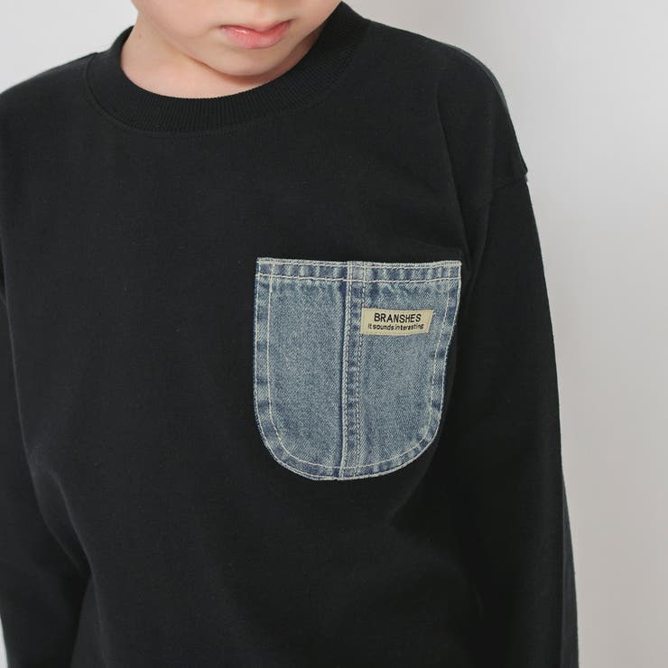 【デニムポケット】長袖Tシャツ ロンT | ブランシェス | 詳細画像33 
